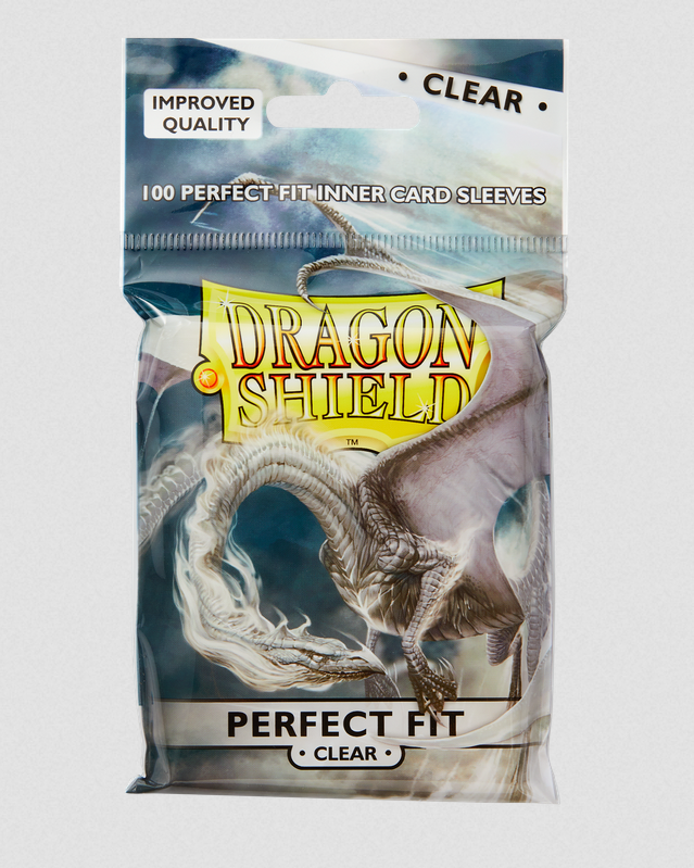 Clear - Standard Perfect Fit Inner Sleeves (Dragon Shield)
