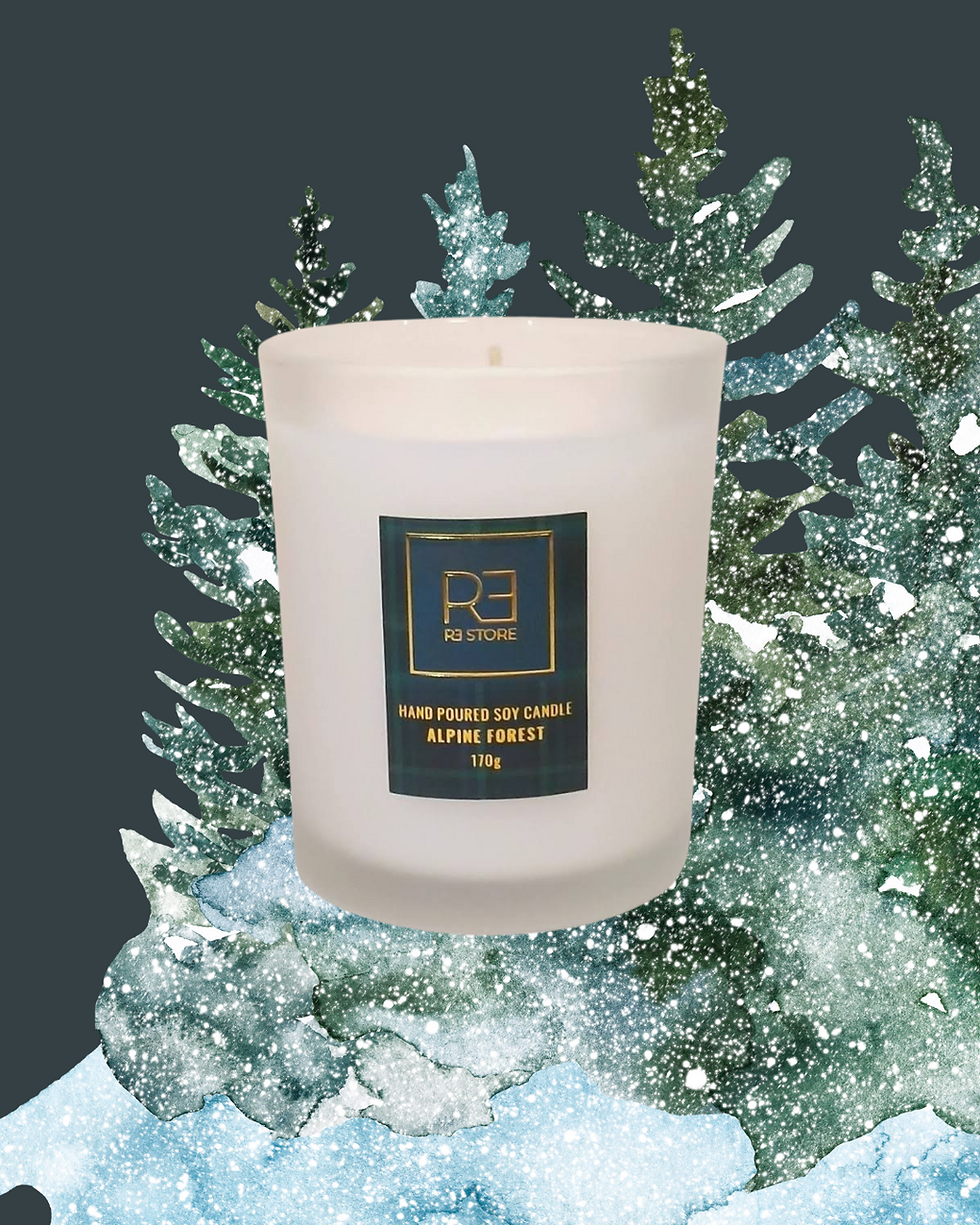 Alpine Forest Large Candle