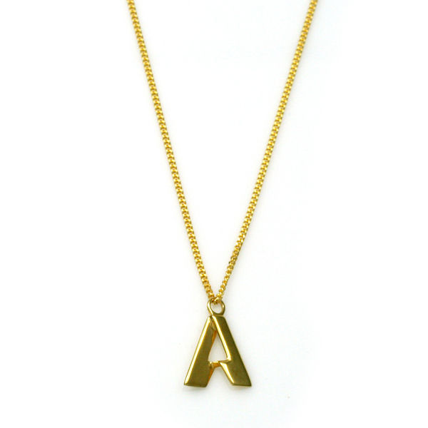 Thumbnail: XYZ Charm A gold