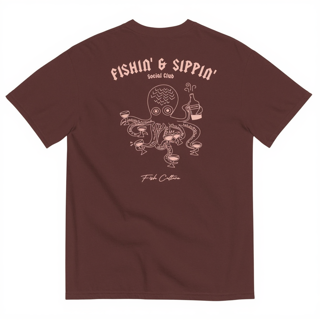 Fishin' & Sippin' Tee