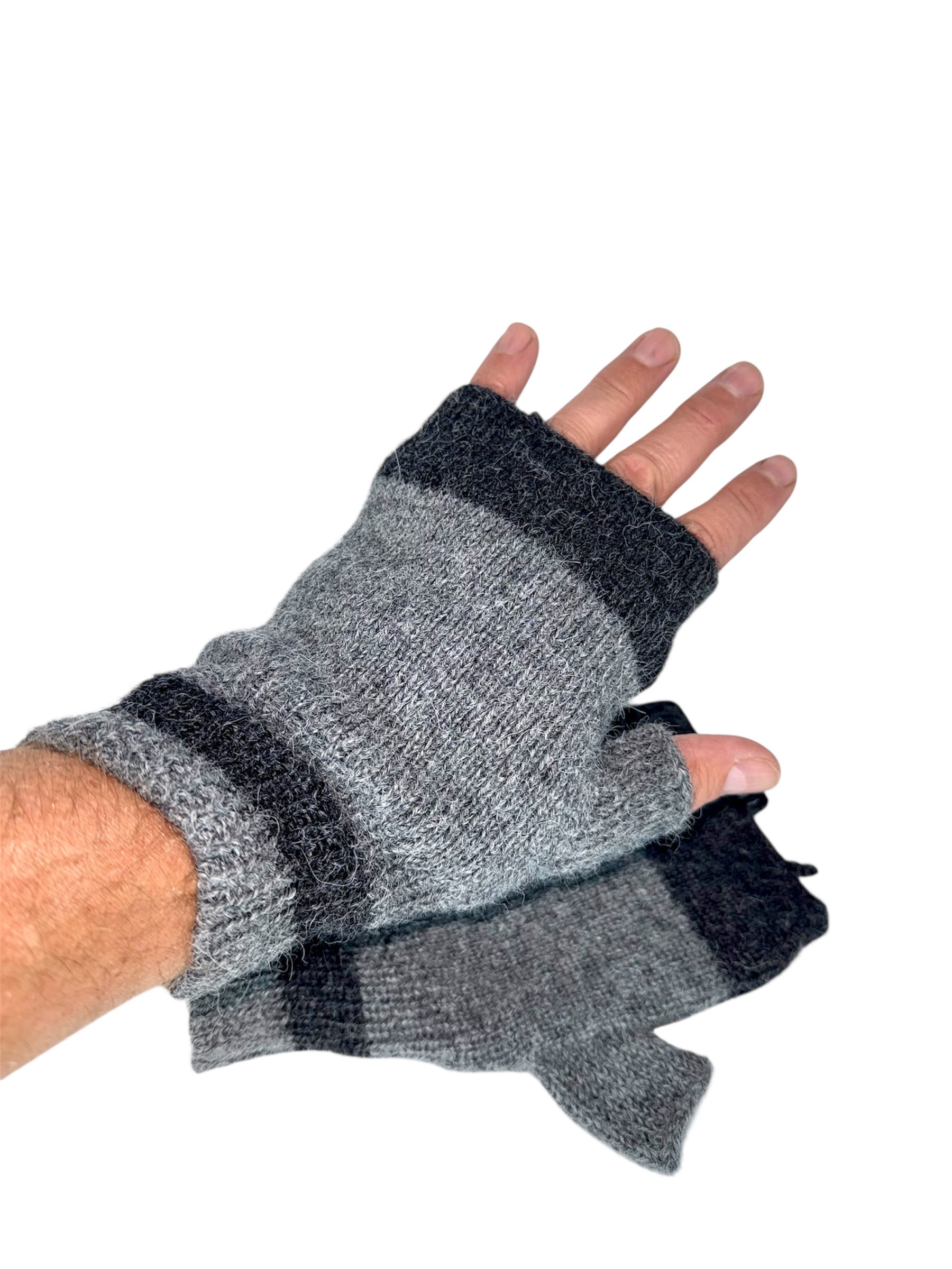 Fingerless Insulated Lined Gloves