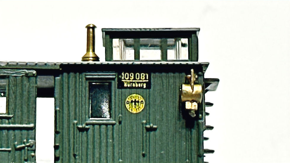 Miniaturbild: Minitrix 3207 baggage wagen w/slid.doors, obs.deck, lights, excellent, boxed
