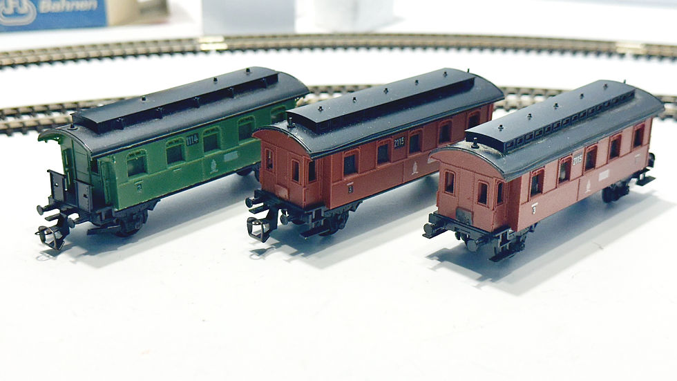 Miniatura: BTTB Prussian Train #15, very good condition