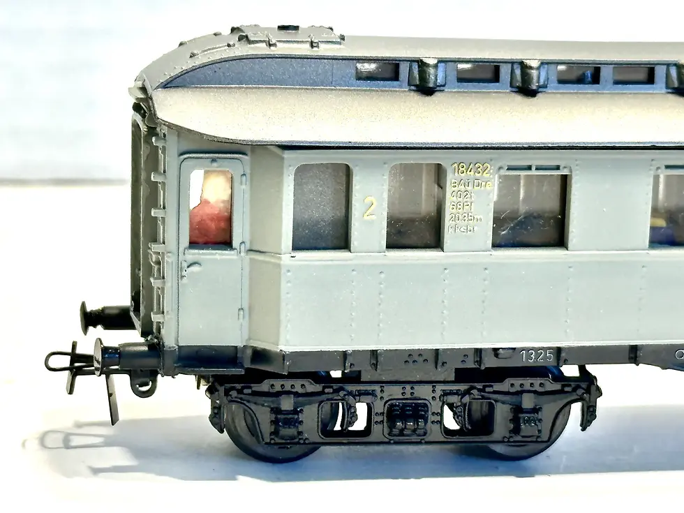 Miniatura: Schicht - 4ax pruský pasažér, s figurkami, velmi dobrý