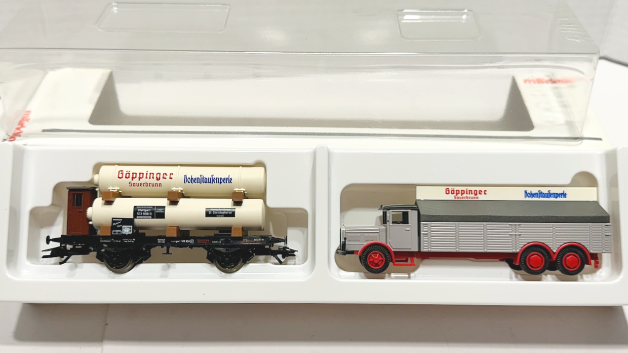 Marklin set "Goppinger" wagen+truck, KKK, excellent, AC, boxed