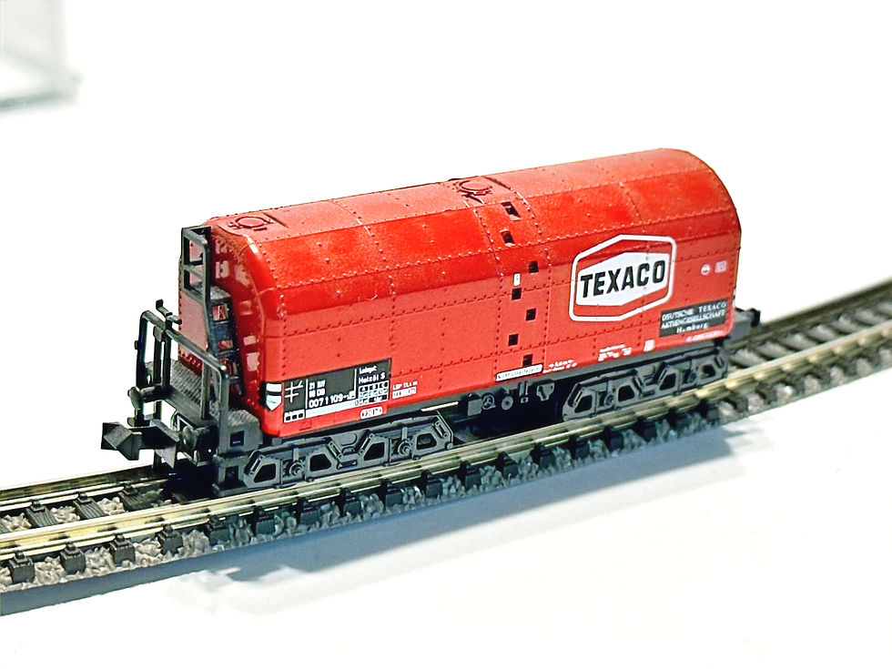 Miniaturbild: Minitrix 3592 -4ax tank wagen TEXACO, excellent, boxed