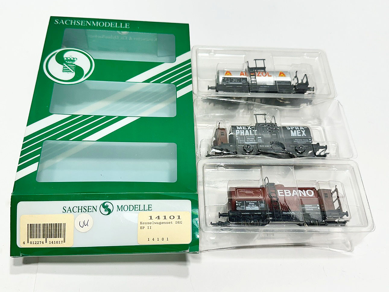 SachsenModelle set - Tank wagen, KKK, excellent, boxed