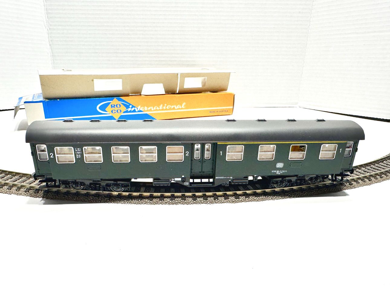 Roco 4250 -4ax middoor wagen, 2 Cl., excellent, KKK, boxed