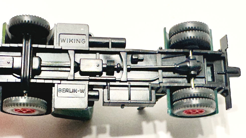 Thumbnail: 1:87 - Wiking Truck Logging Transporter-very good