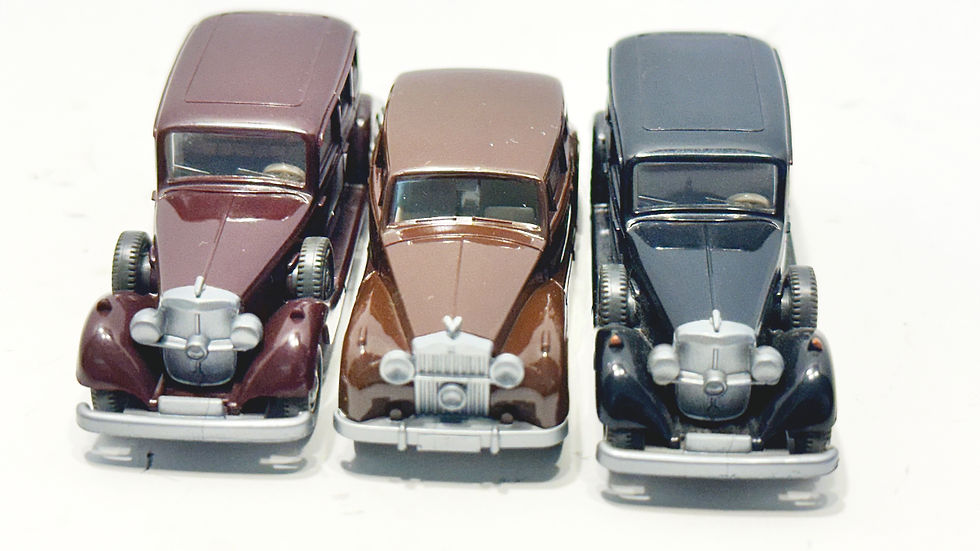 Miniaturbild: 1:87 - Wiking luxury saloon limos (3pcs) -very good
