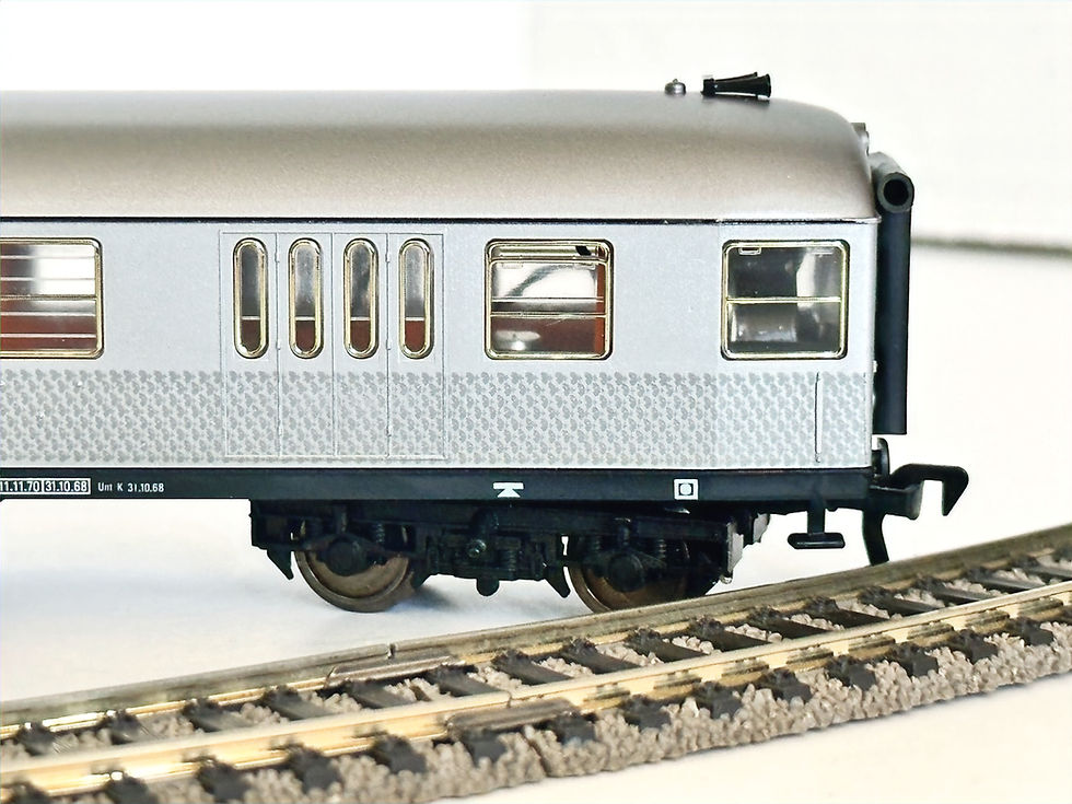 Thumbnail: Fleischmann 5120 "Silberling" 2 Cl., headlights, KKK, excellent, boxed