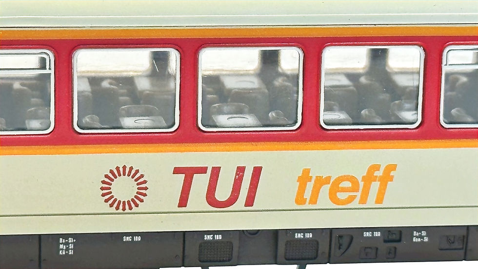Miniatură: Roco 4226A -TUI passenger wagen, KKK, excellent, boxed