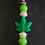 Thumbnail: Silicone Key Chain Plant Style 2