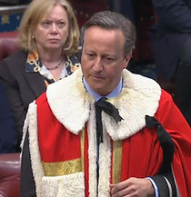 David Cameron former UK prime minister and long time resident of the Cotswolds 