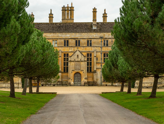 Batsford House, Victorian mansion in Moreton-in-Marsh, Cotswolds, beside Batsford Arboretum.