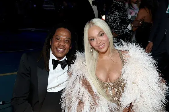 Jay-Z and Beyonce dressed up for the occasion