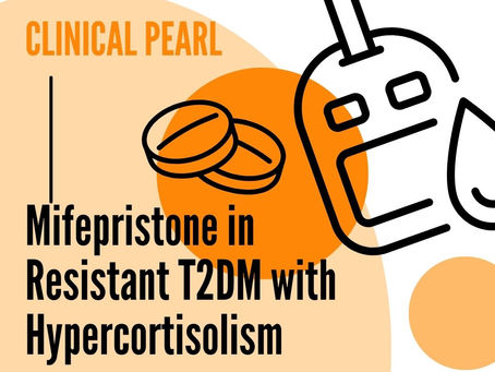 Mifepristone in Resistant Type 2 Diabetes with Hypercortisolism