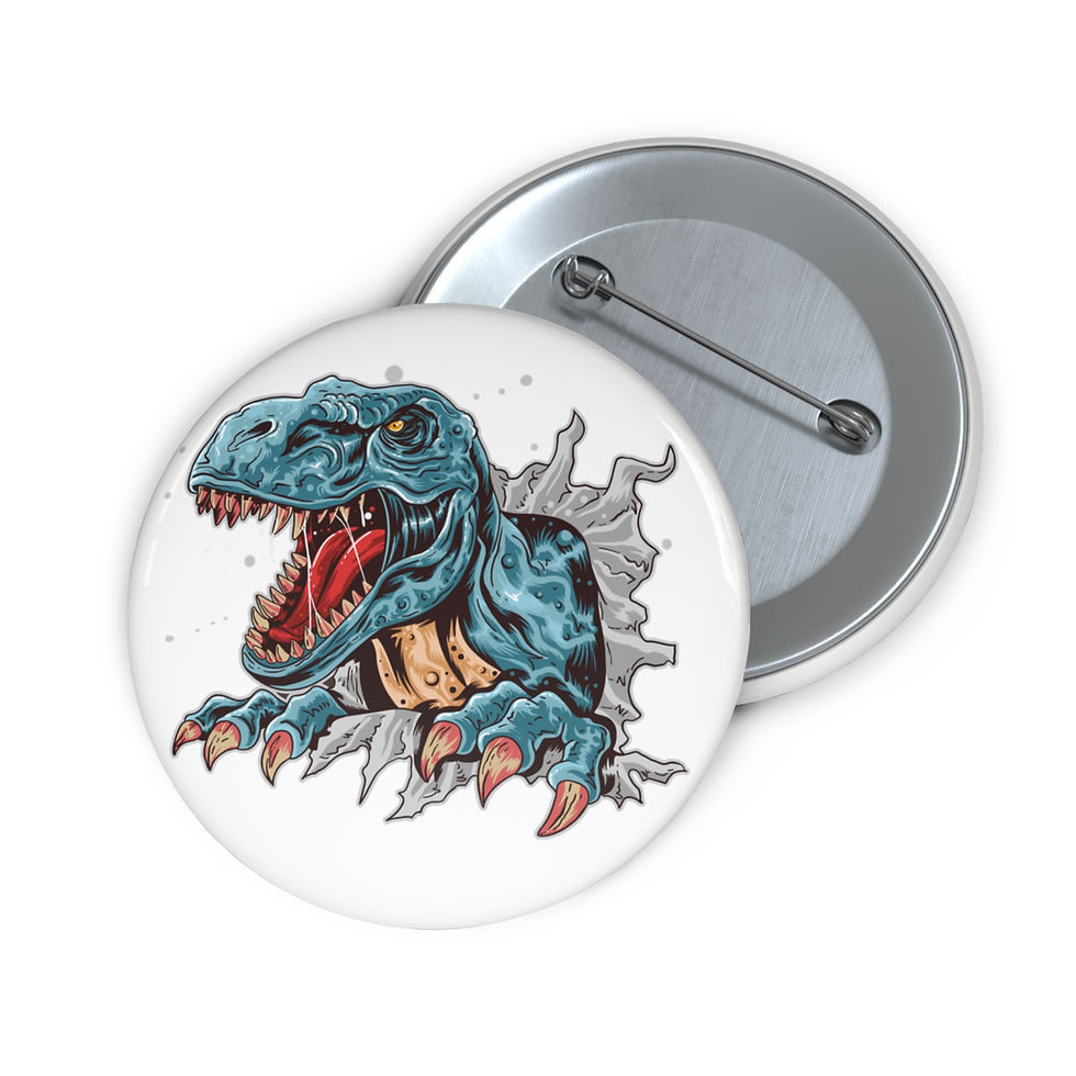 Thumbnail: Button: RIPPED T-REX VINTAGE