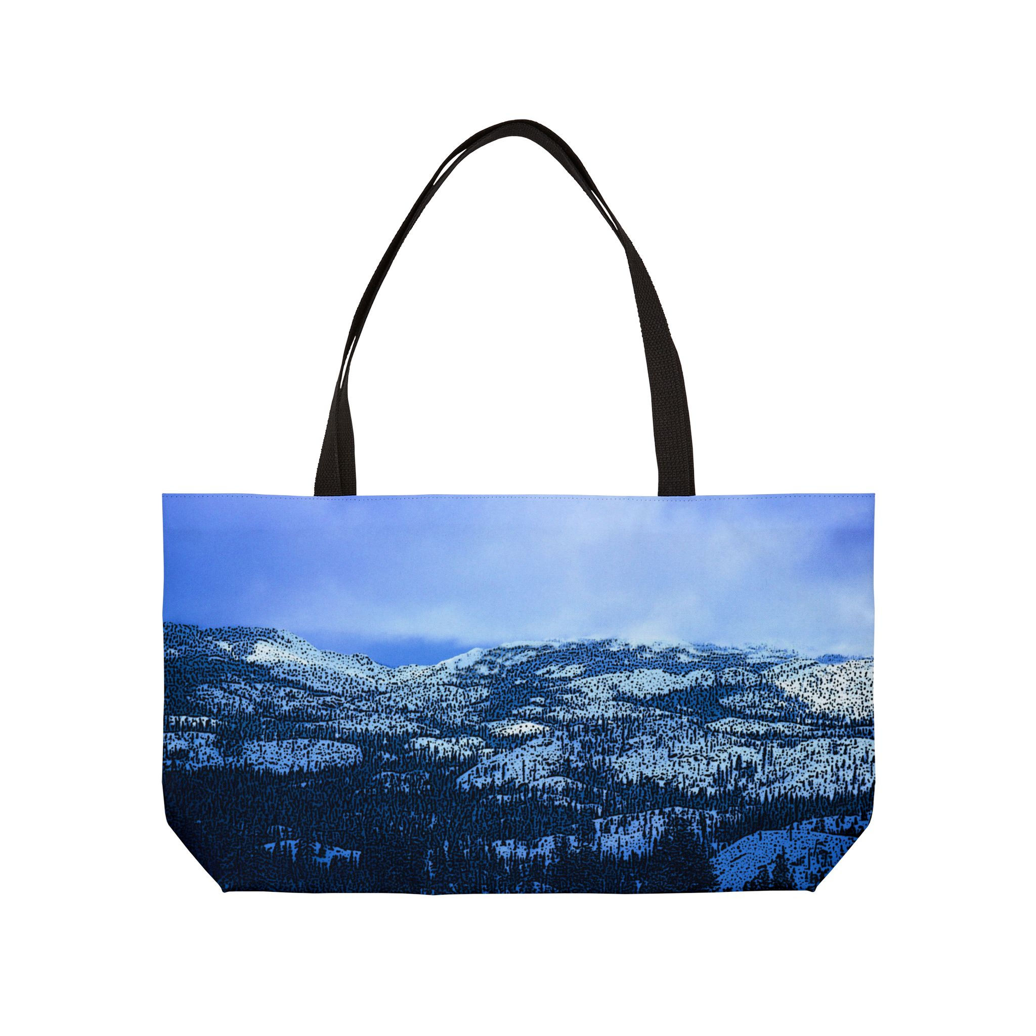 Weekender Tote: SIERRA NEVADA MOUNTAINS