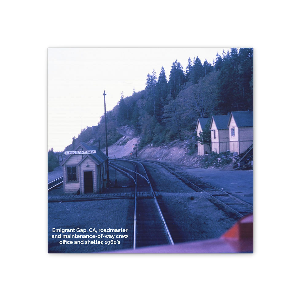 Thumbnail: Canvas: EMIGRANT GAP, VINTAGE