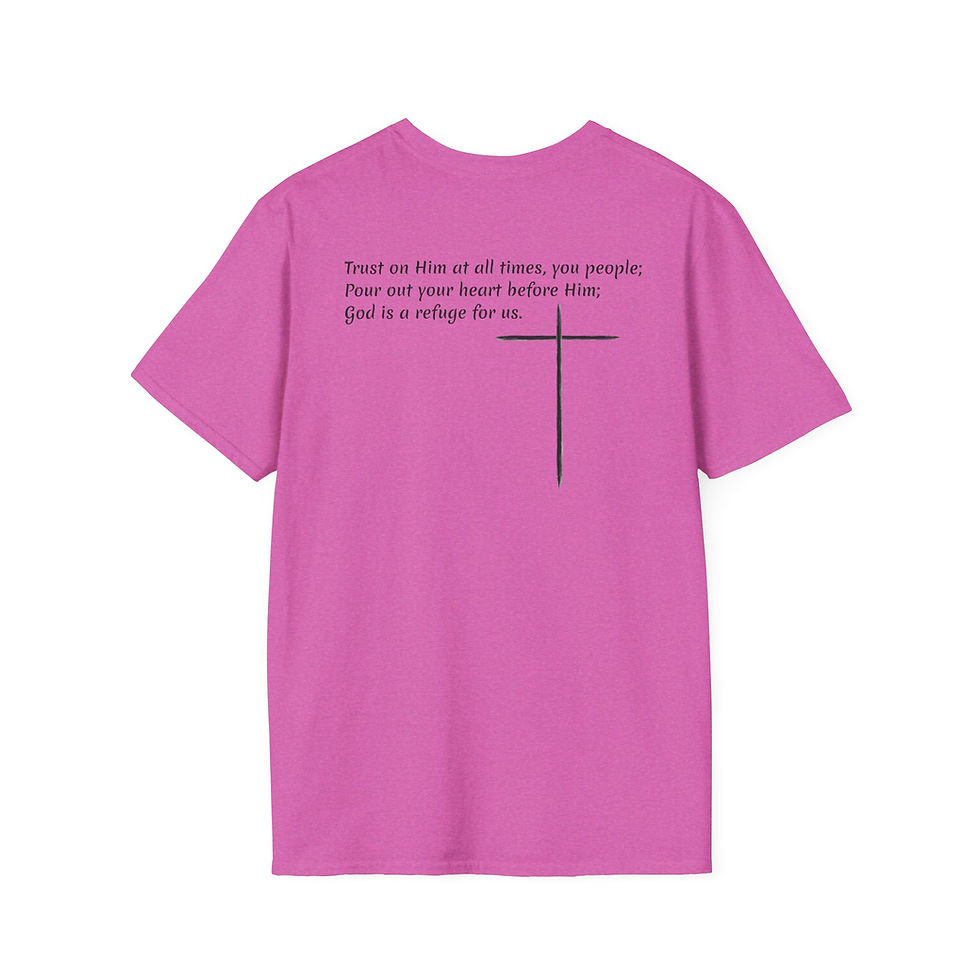 Thumbnail: Apparel, Adult: PSALM 62:8 and SCRIPTURE