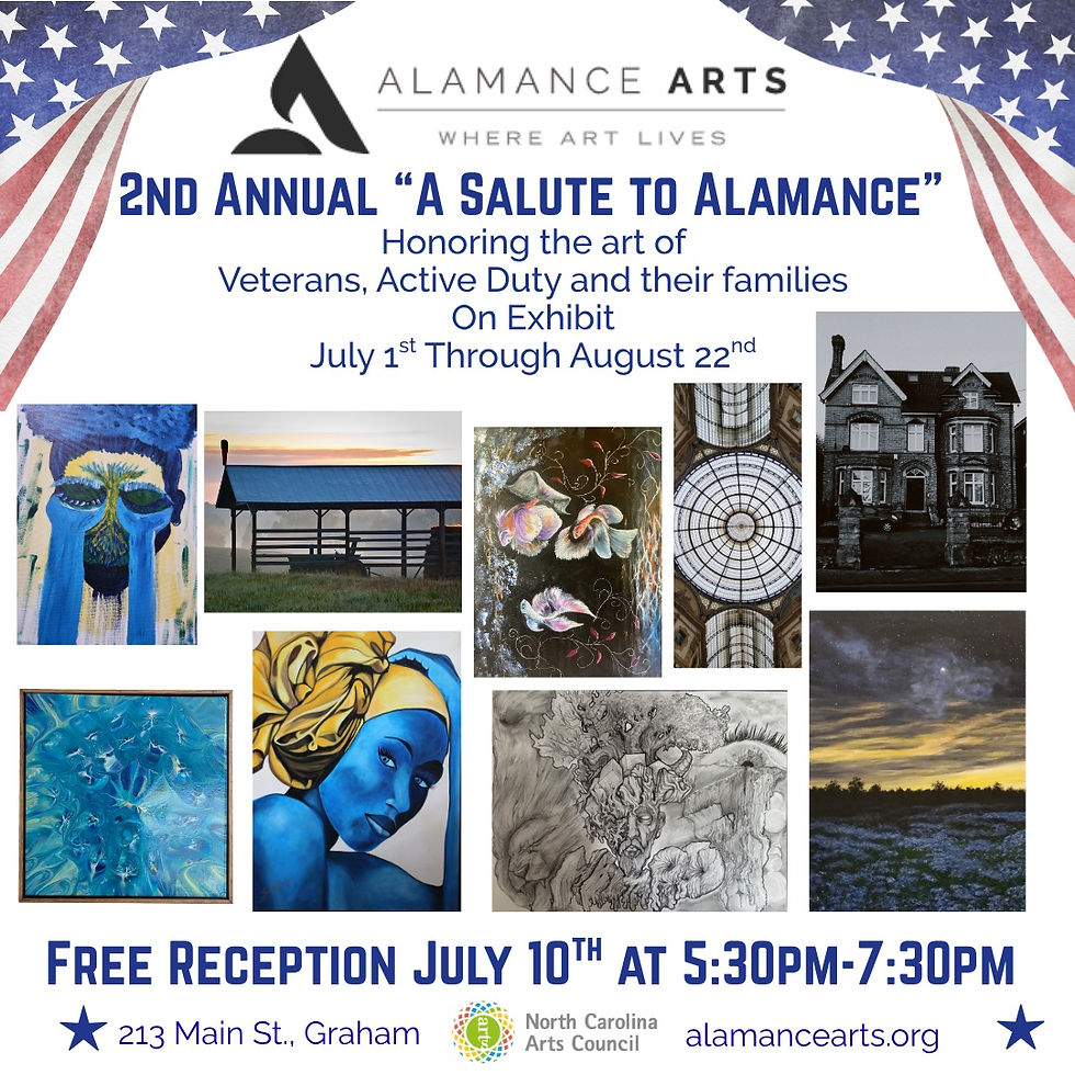 A Salute to Alamance Veterans Art Exhibit
