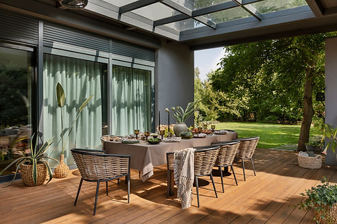 Holzterrasse