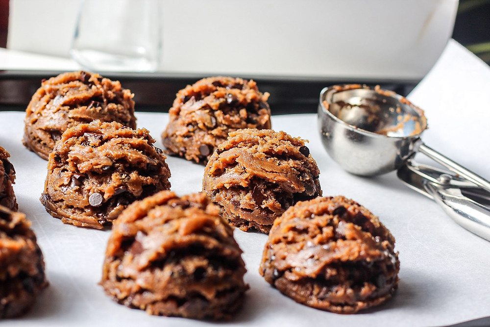 Chocolate chip cookie dough