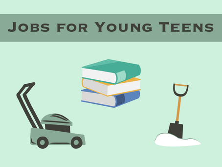 Jobs For Young Teens