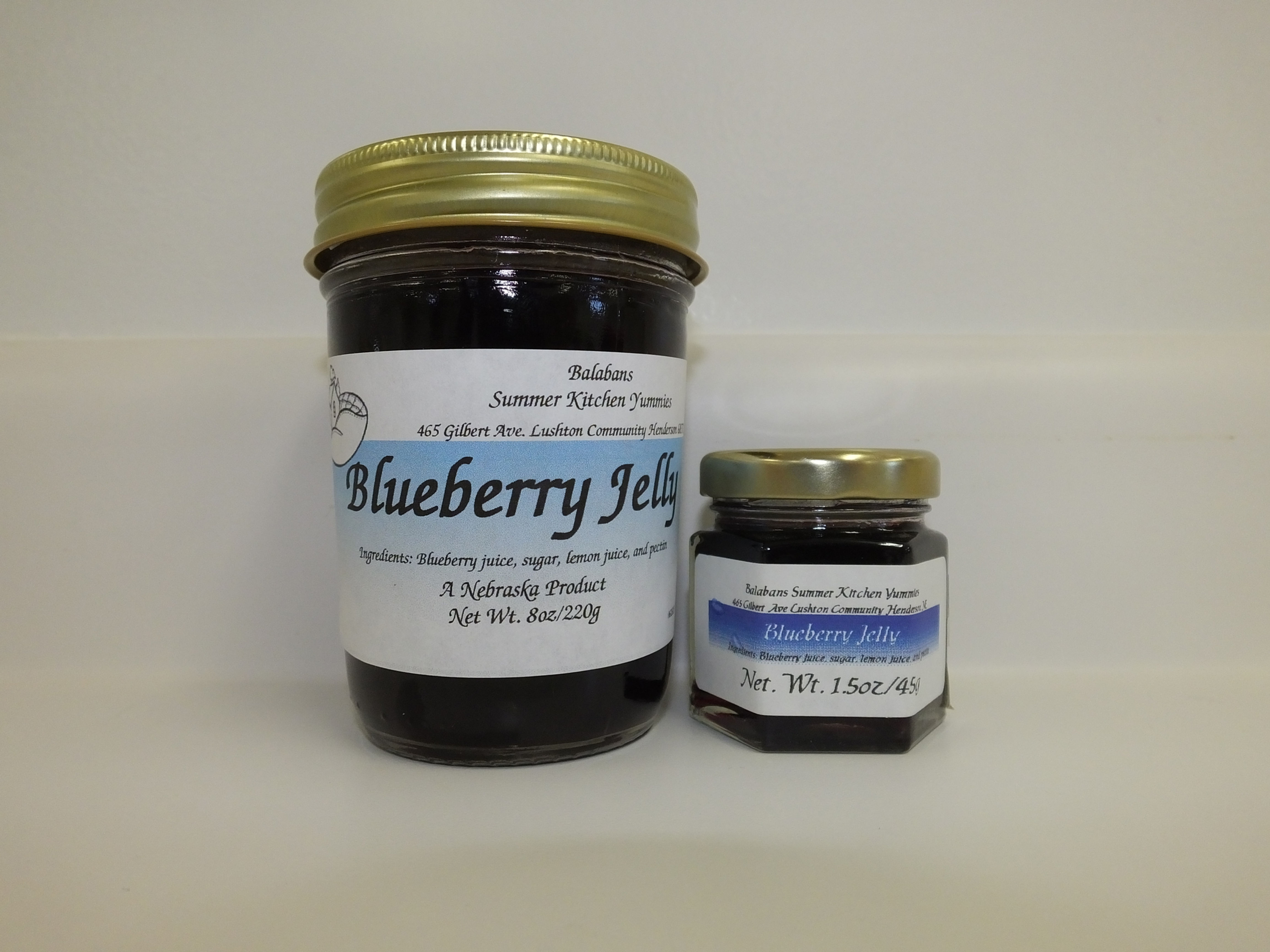 Blueberry Jelly - 8oz.
