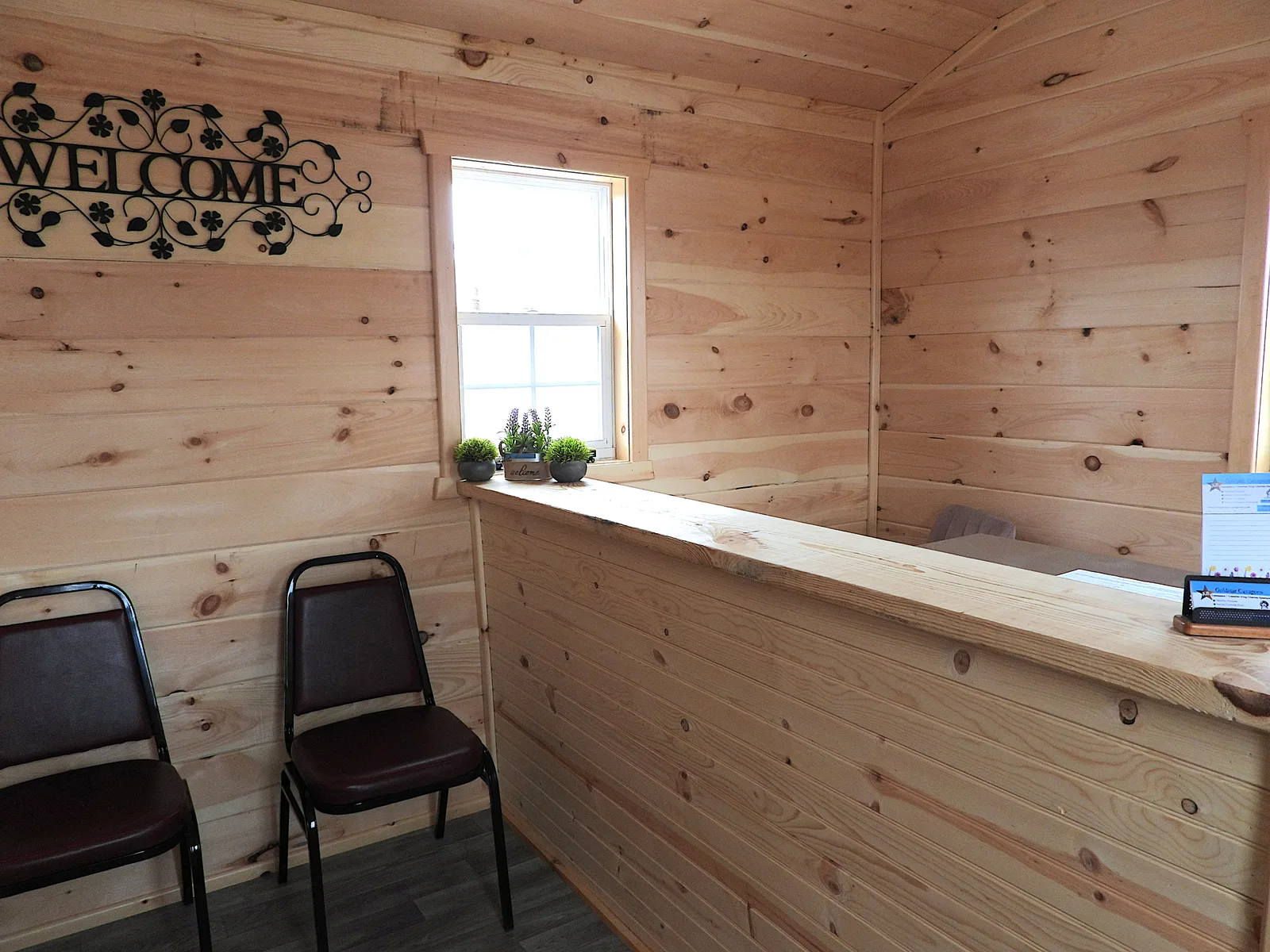 Welcome and care area inside the KB Goldstar facility