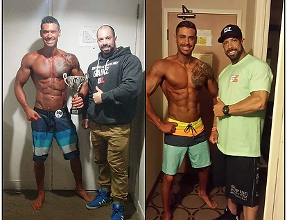 Photo de compétiton fitness