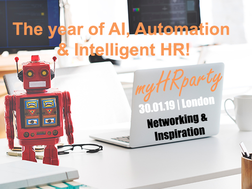myHRparty 30.01.19 – The year of AI, Automation & Intelligent HR!