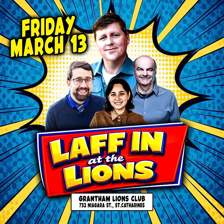 Laff In at the Lions