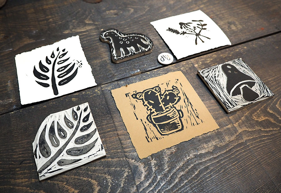 Pints + Printmaking Workshop
