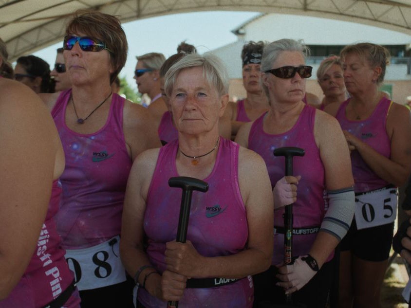Szene aus dem Film „Pink Power“ von Marianna Martens und Chiara Kempers