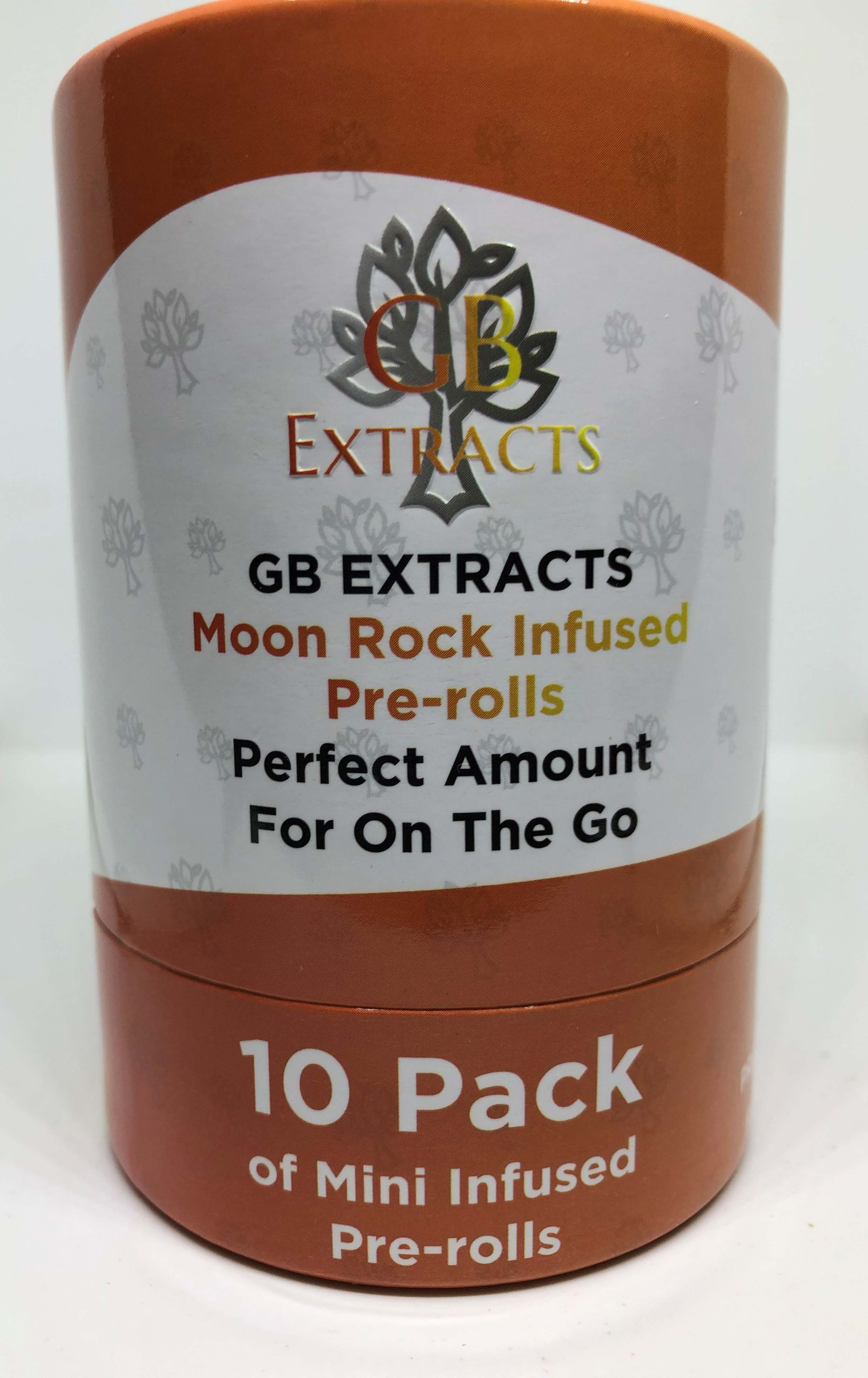 GB Extracts Moon Rock Infused Prerolls