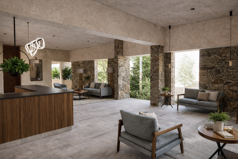 Diseño arquitectónico interior residencial contemporáneo como parte de un proyecto integral de arquitectura y construcción desarrollado por Entropía Studio.