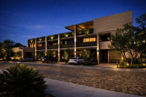 Desarrollo arquitectónico orientado a proyectos inmobiliarios de inversión, integrando diseño arquitectónico, viabilidad y construcción.