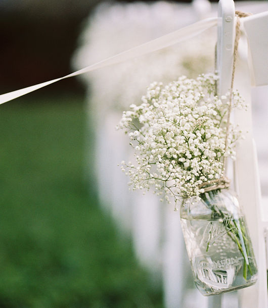 Wedding aisle decoration