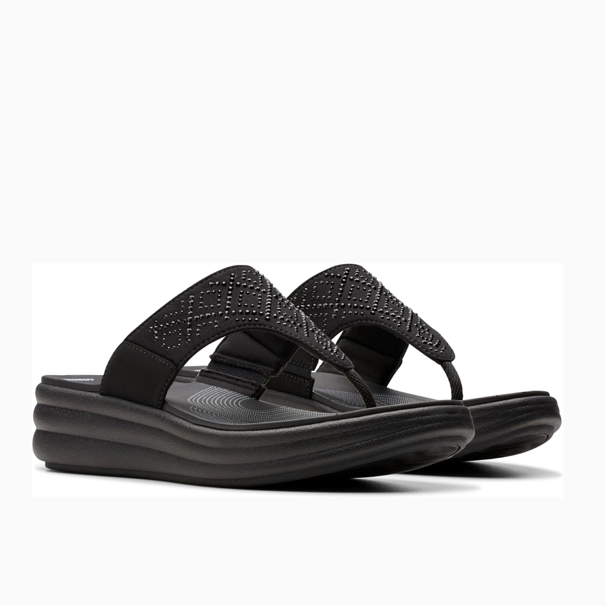 Clarks women Drift WayFlip-Flop sandals -Slippers