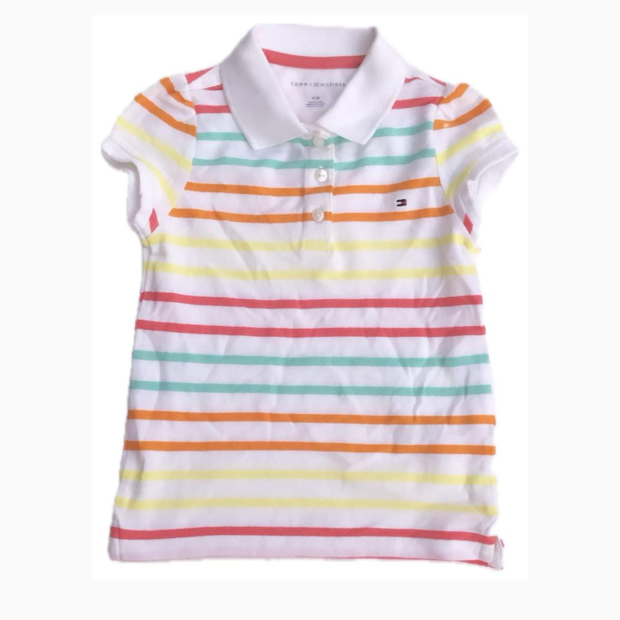 Tommy Hilfiger Girls Regular Fit Adaptive Polo