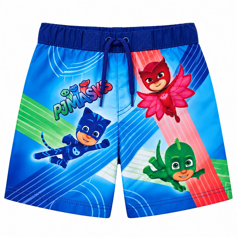 Thumbnail: PJ Masks Toddler Boys and Bigger kids swim trunks- Shorts 