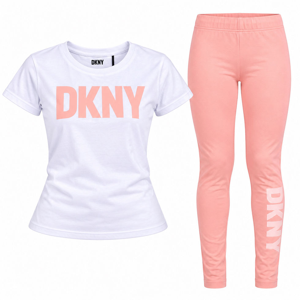 Thumbnail: DKNY kids' two-piece Pyjama set -2pc