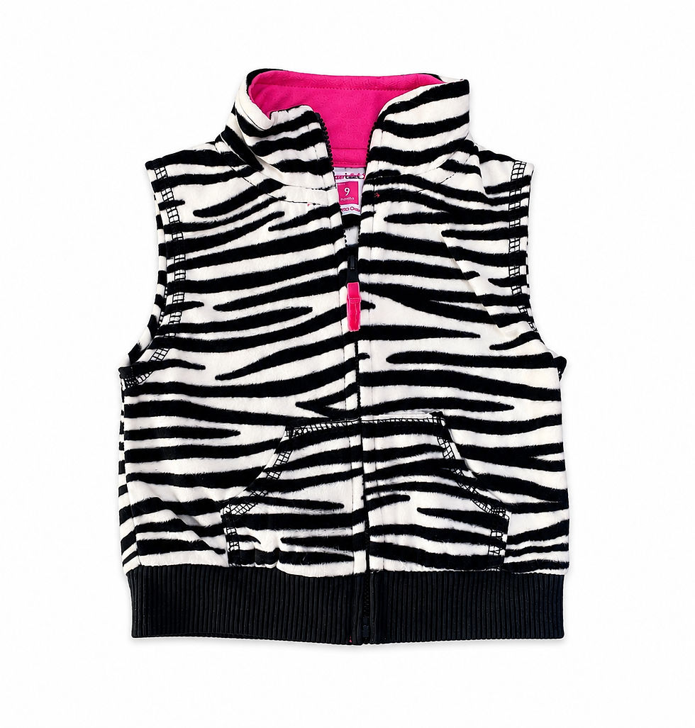 Thumbnail: Carter’s Zebra Design Top Thermal Jacket 