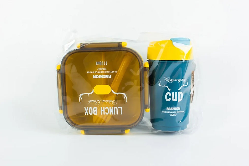 Thumbnail: Fashion kids Multi Function Recyclable Lunch Box-Lunch Plate