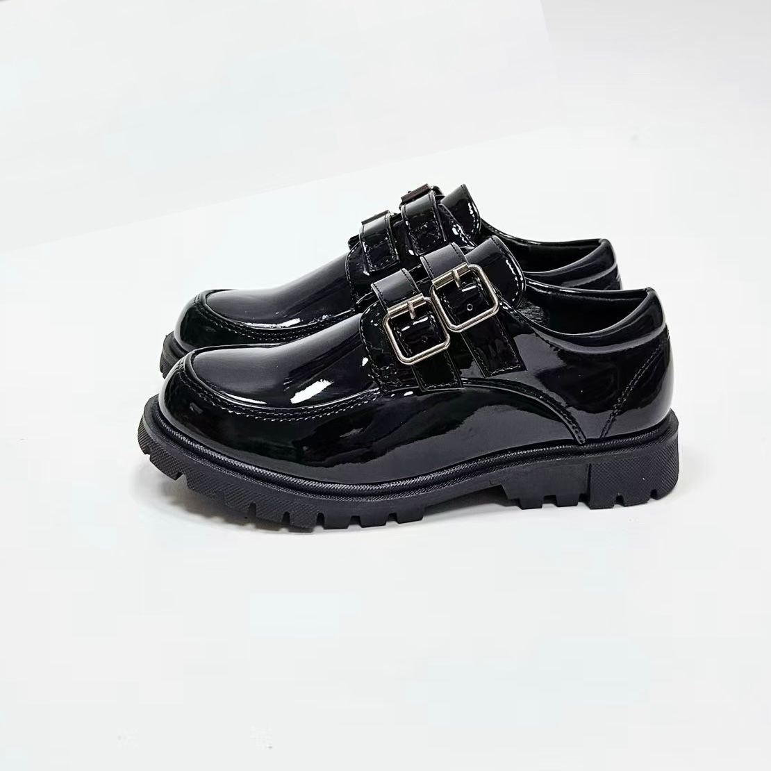 Place Patent Shoes Boys Platform Shoes 