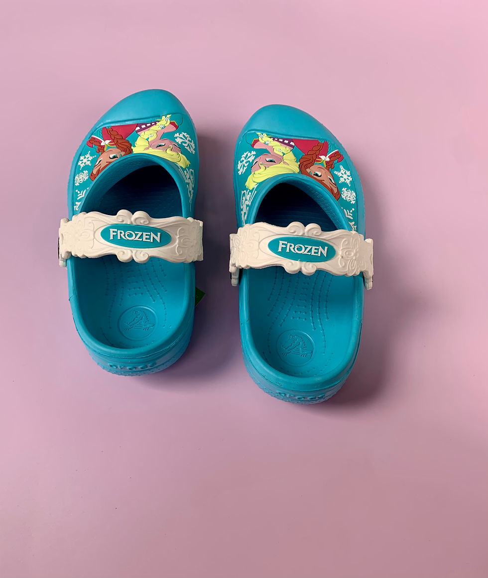 Thumbnail: Frozen Girls Crocs 