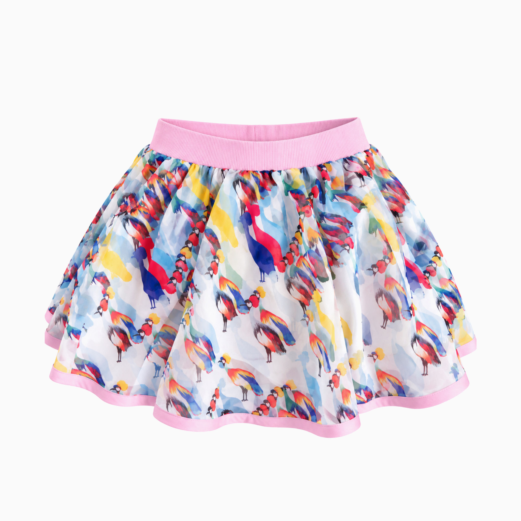 HAY LADS Kids Wear Organza A-Shaped Skirt 
