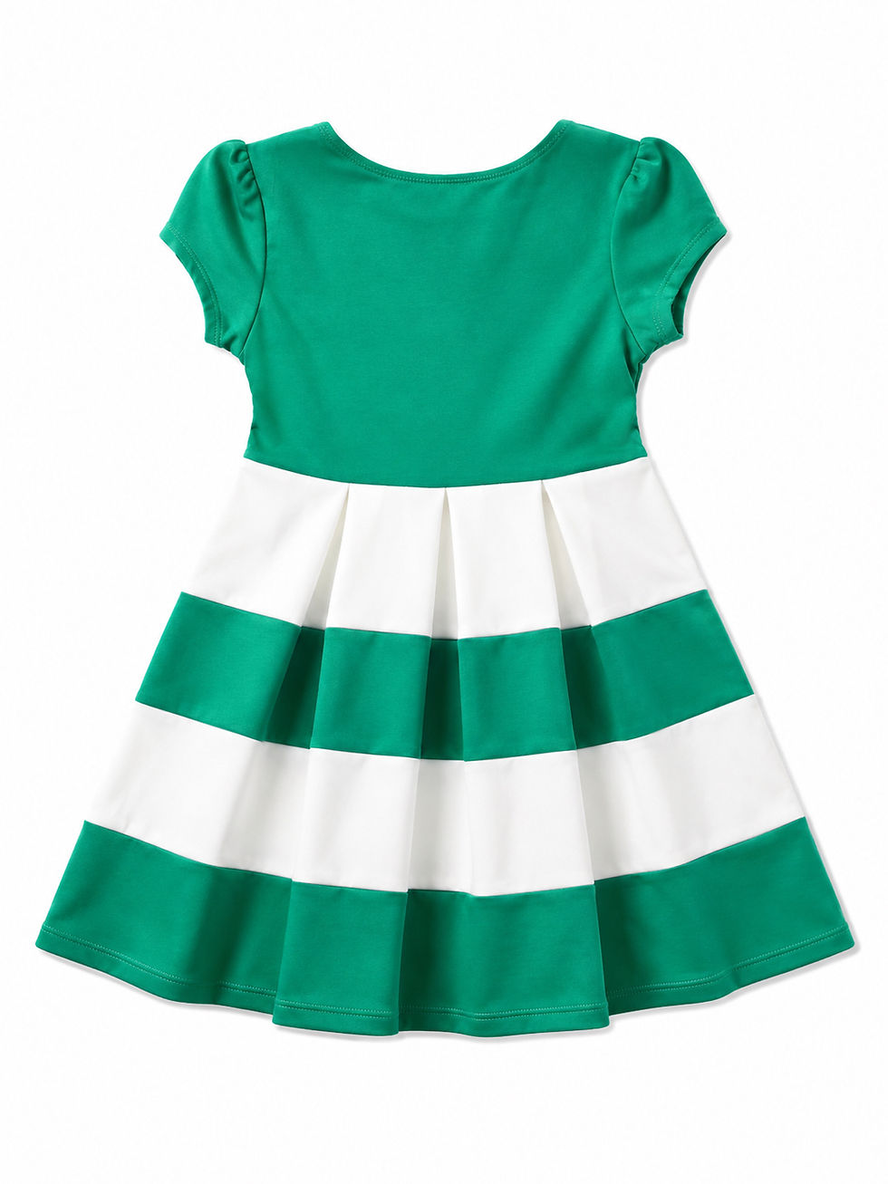 Thumbnail: 2-Hip by Wrapper Green and white Gown 